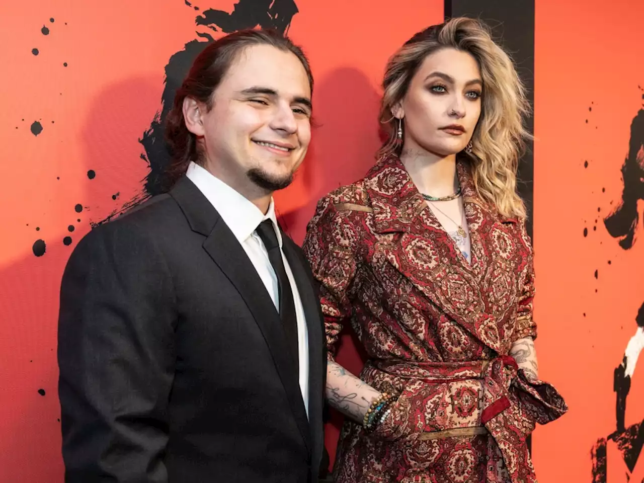 Michael Jackson's Kids Paris & Prince Stick Close Together in Rare Red Carpet Appearance