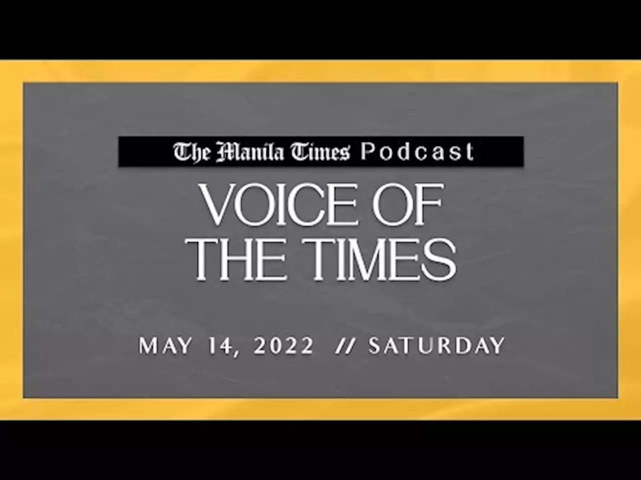 VOTT: Back in business | May 14, 2022