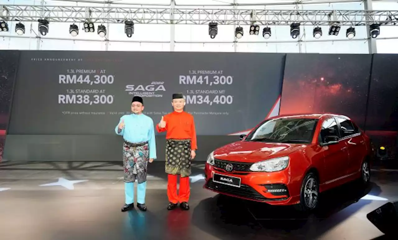 Proton lancar Saga 2022, harga bermula RM34,400