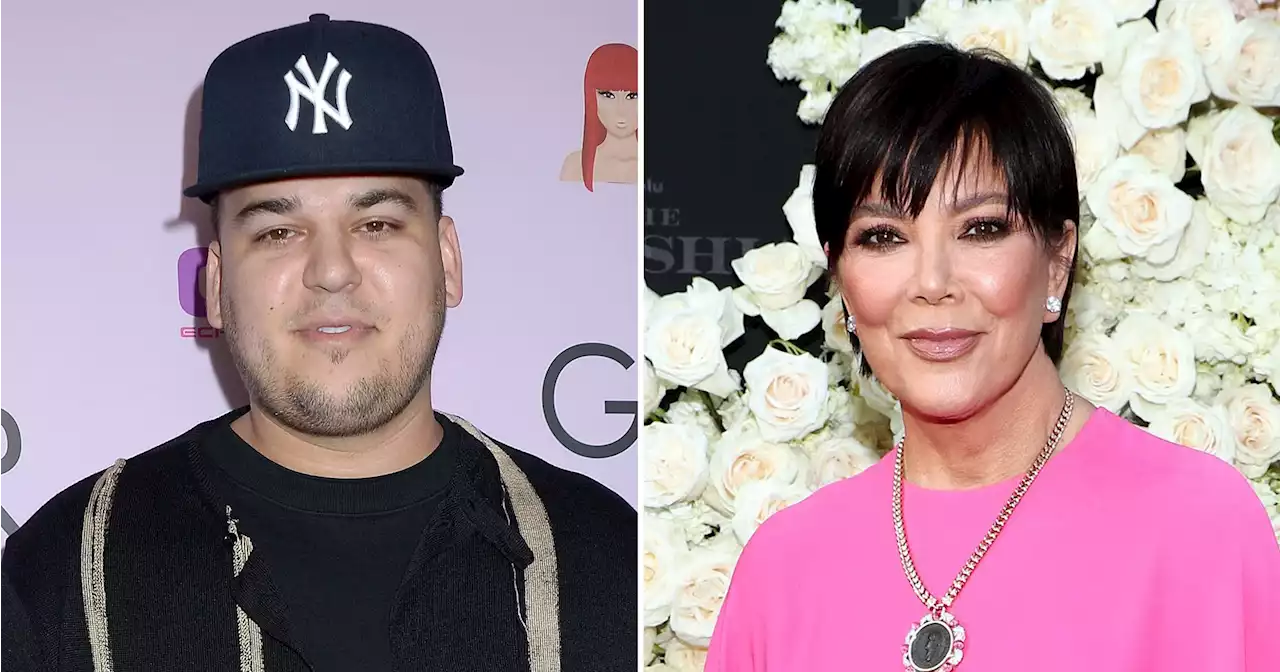 There He Is! Rob Kardashian Makes 'The Kardashians' Cameo at Kris' Party