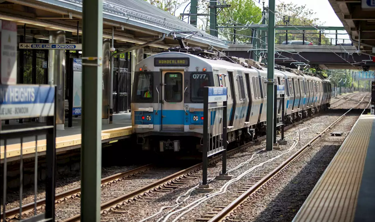 Construction car derailment extends Blue Line disruption