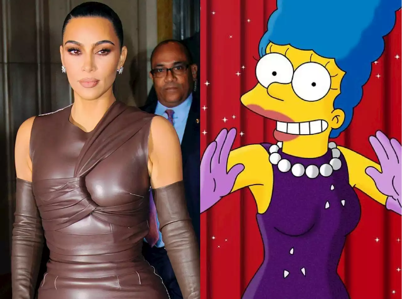 Kanye West Told Kim Kardashian Her Style Was Like Marge Simpson's