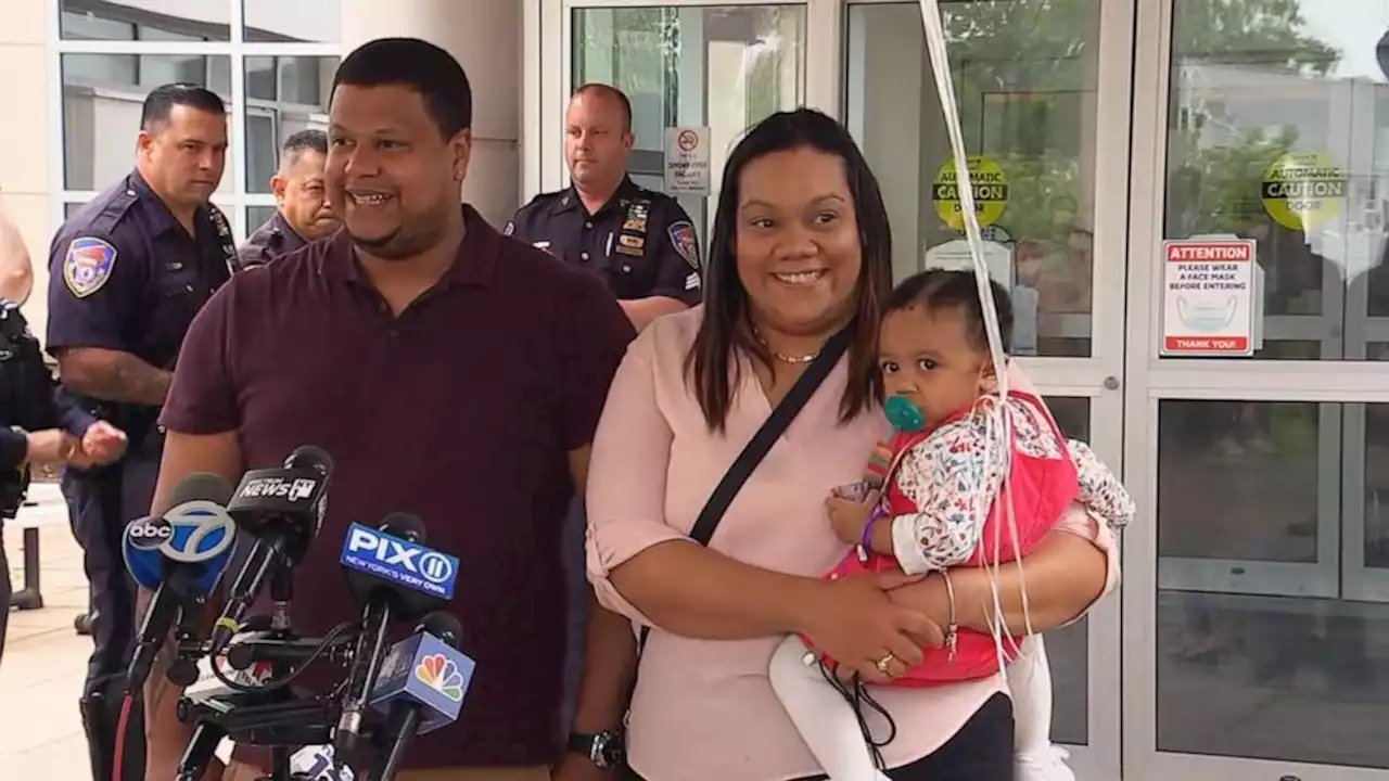 1-year-old released from hospital 4 months after being shot in face