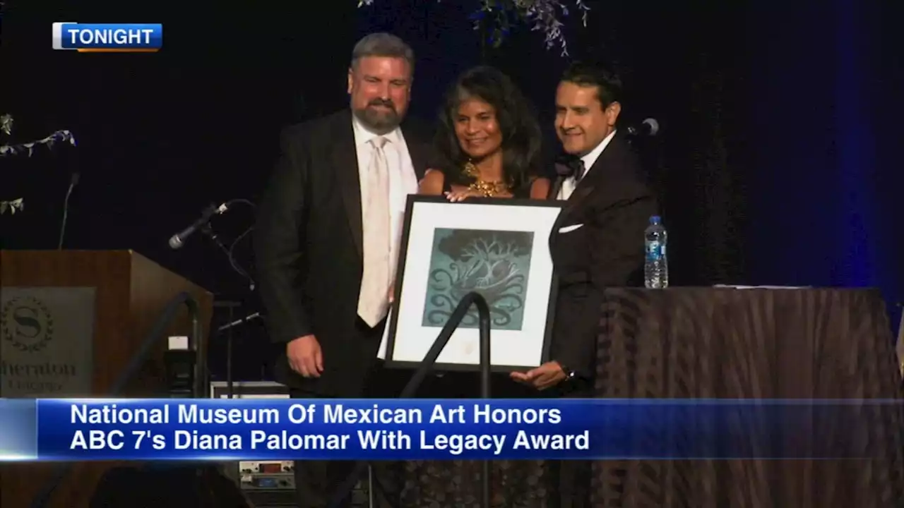 National Museum of Mexican Art honors ABC7 VP of Community Affairs Diana Palomar with Legacy Award