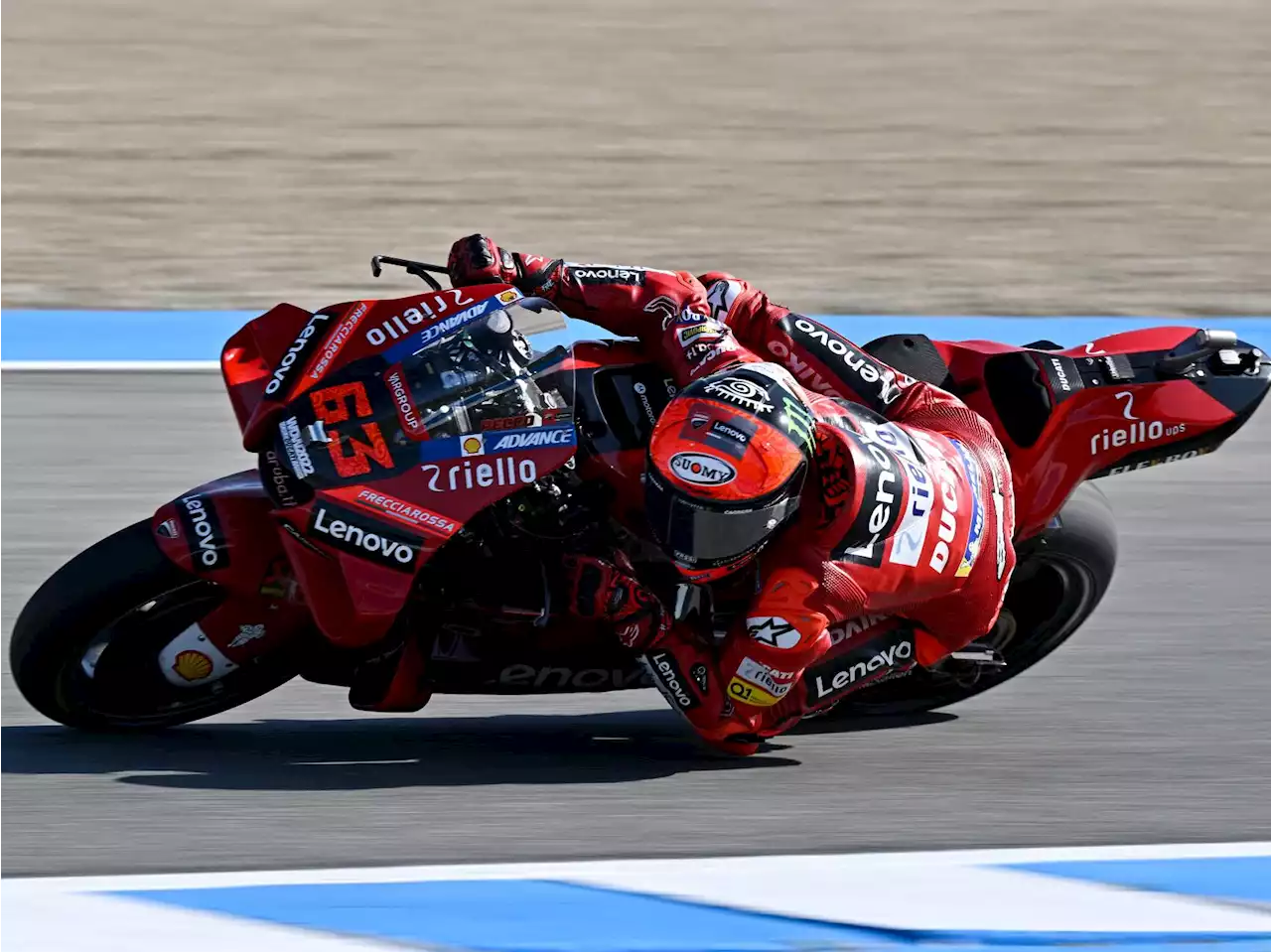 MotoGp Francia, doppietta Ducati in qualifiche e pole Bagnaia