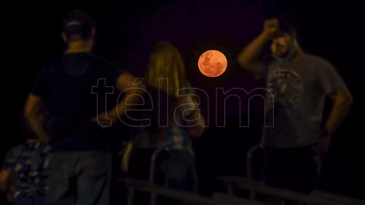 El domingo a la noche podrá observarse una 'luna de sangre'