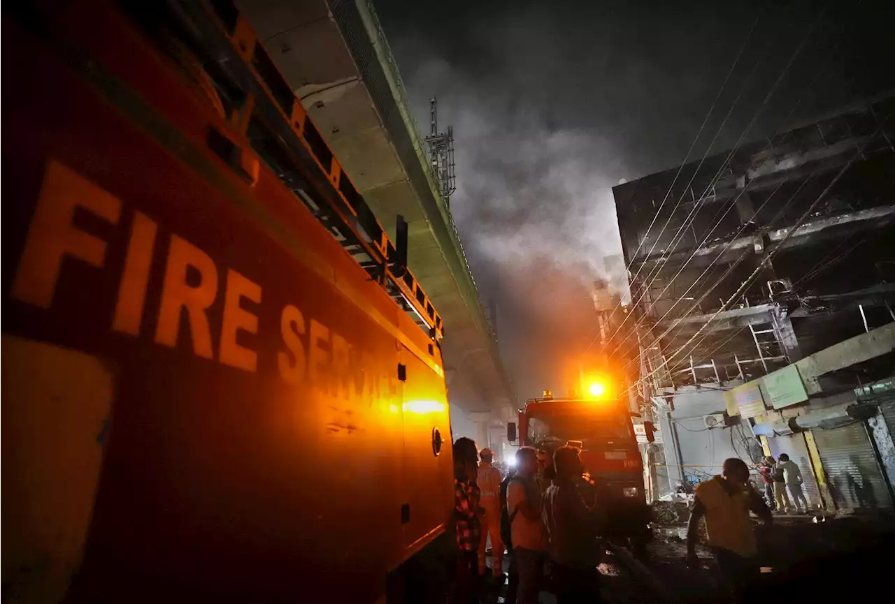 Fire in commercial building in India kills at least 27