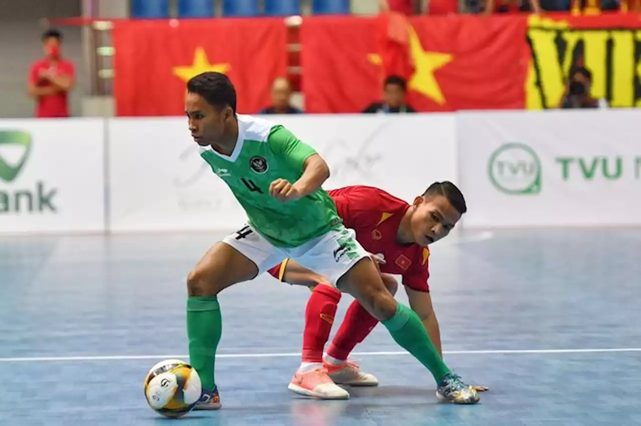 Hasil Futsal SEA Games 2021 - Evan Soumilena Cetak Brace, TImnas Futsal Indonesia Libas Myanmar - Bolasport.com