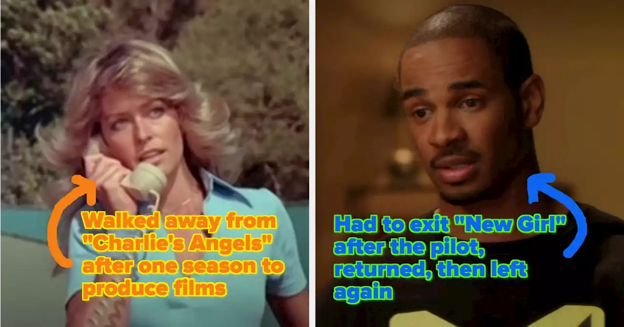 18 Actors Who Dropped Out Of TV Roles After They Shot The Pilot Episode Or First Season