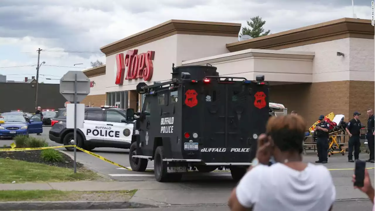 10 people killed in a racially motivated mass shooting at a Buffalo supermarket, police say