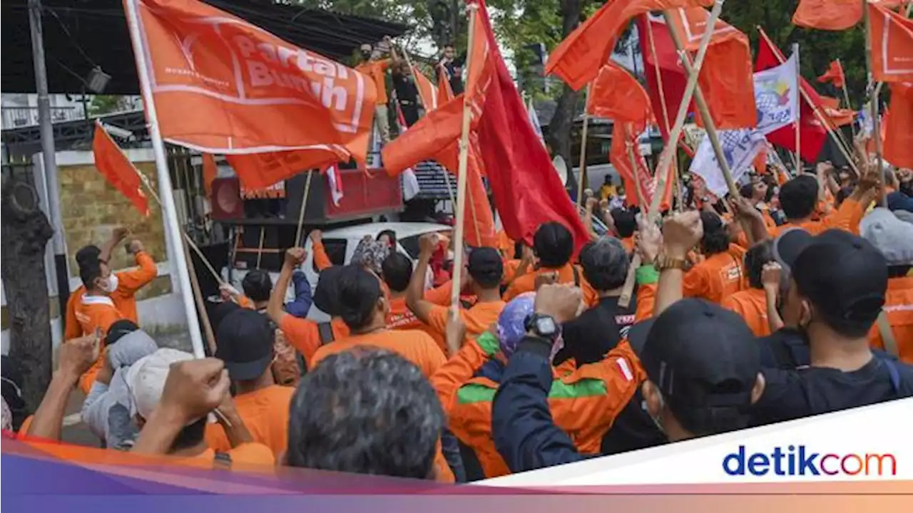 50 Ribu Buruh Banjiri Jakarta Hari Ini, Teriakkan 18 Tuntutan!