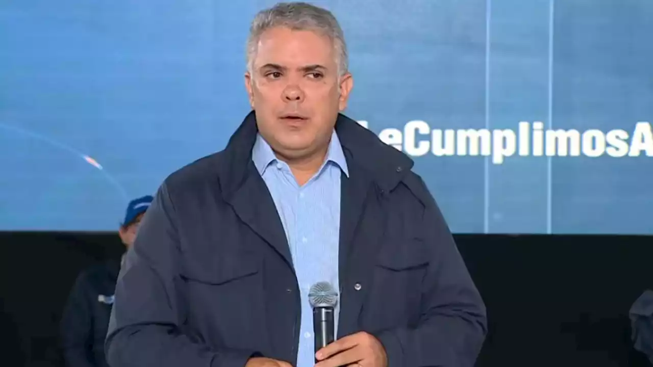 Duque asegura recursos del Gobierno para el Corredor de la Calle 13 de Bogotá