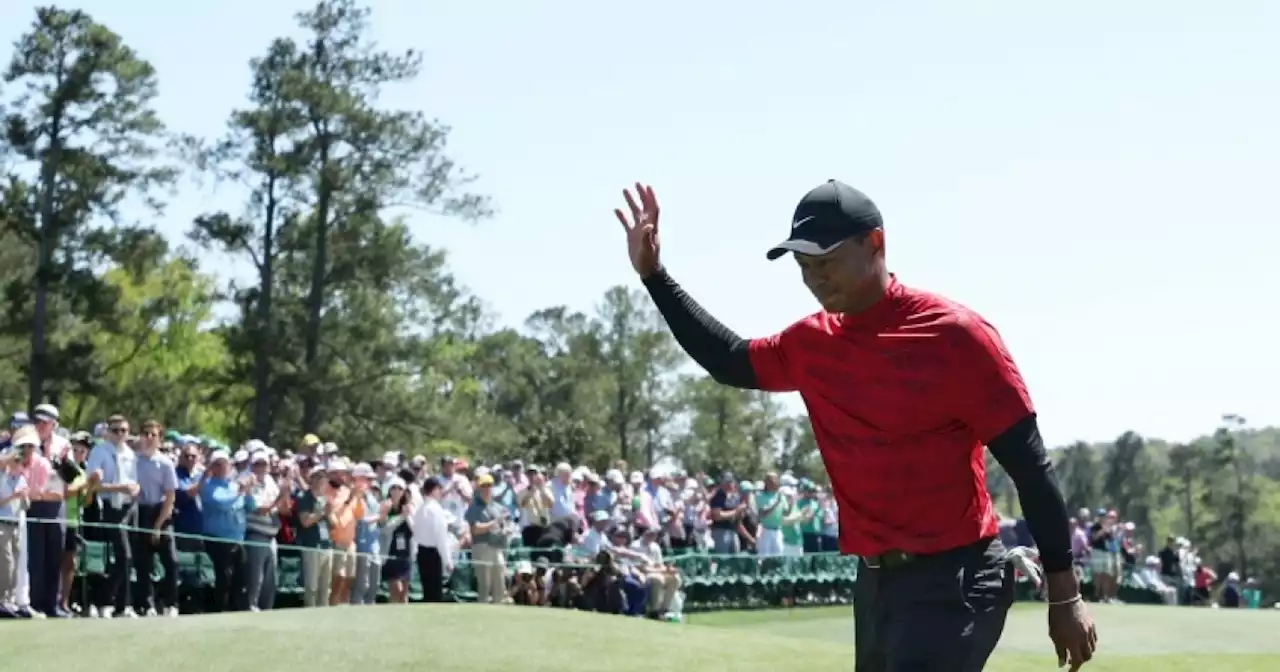 Tiger continues comeback from severe leg injuries at PGA