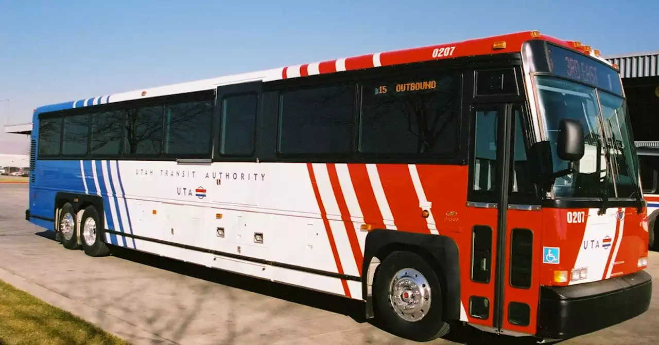 Passengers uninjured after driver crashes into UTA bus