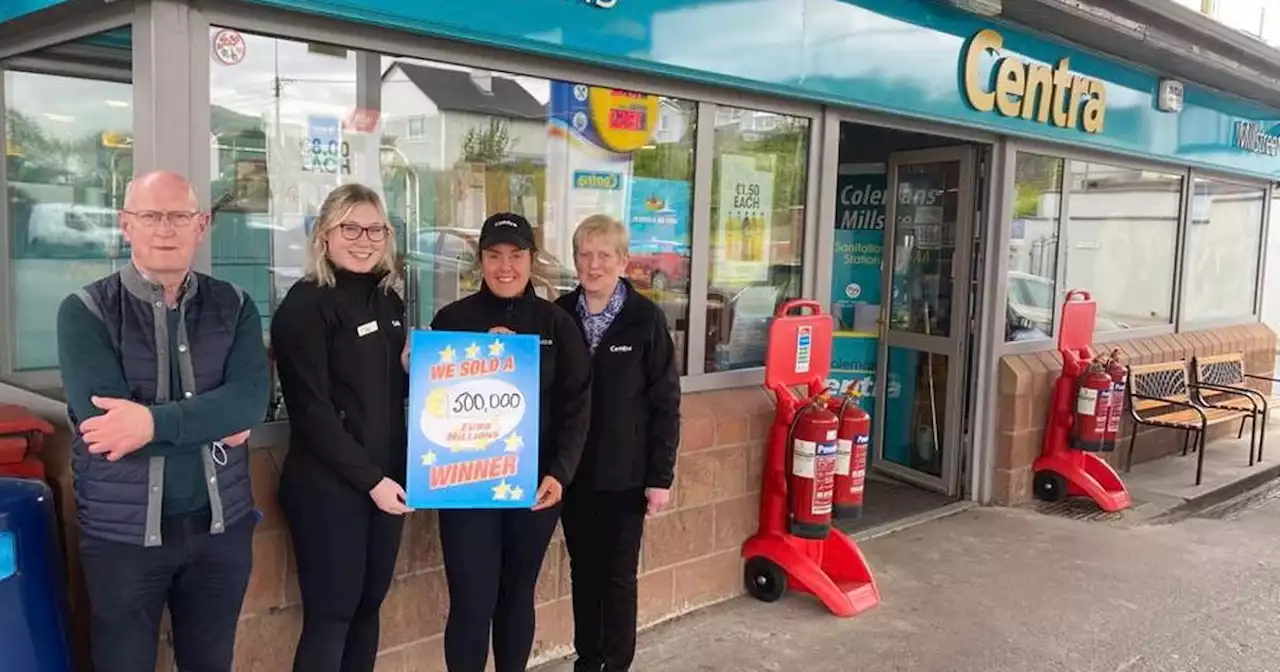 Remarkable luck as Irish shop sells its third big EuroMillions winning ticket