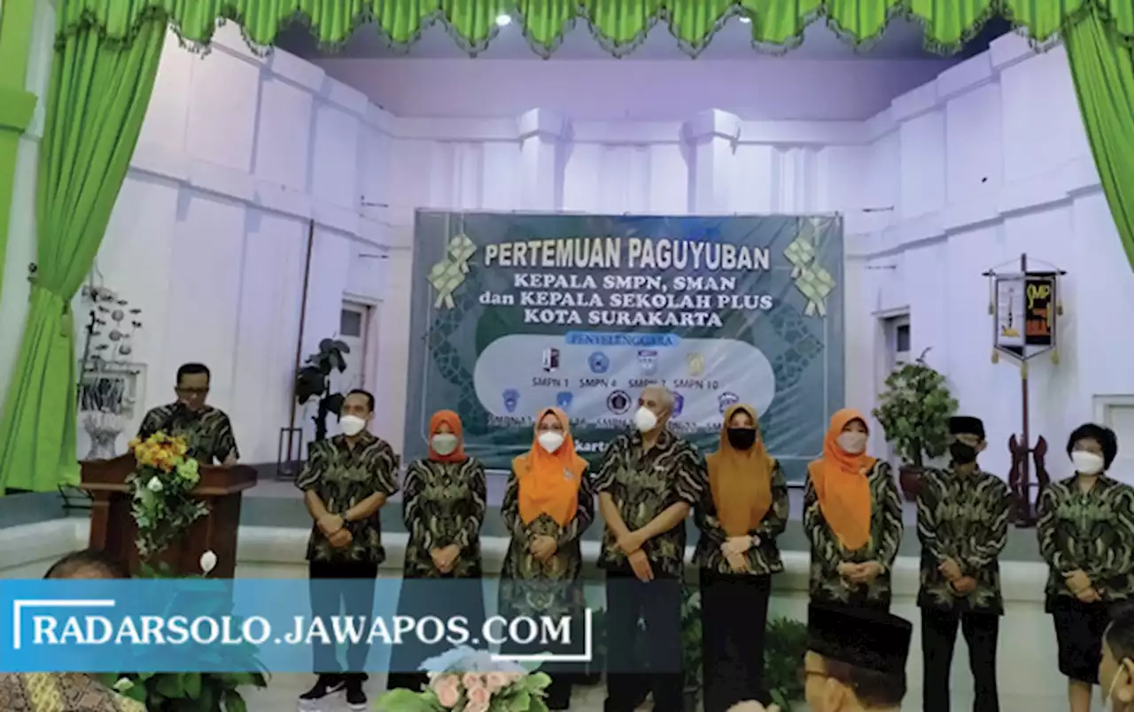 Sambung Silaturahmi, MKKS Kota Surakarta Gelar Halal Bihalal