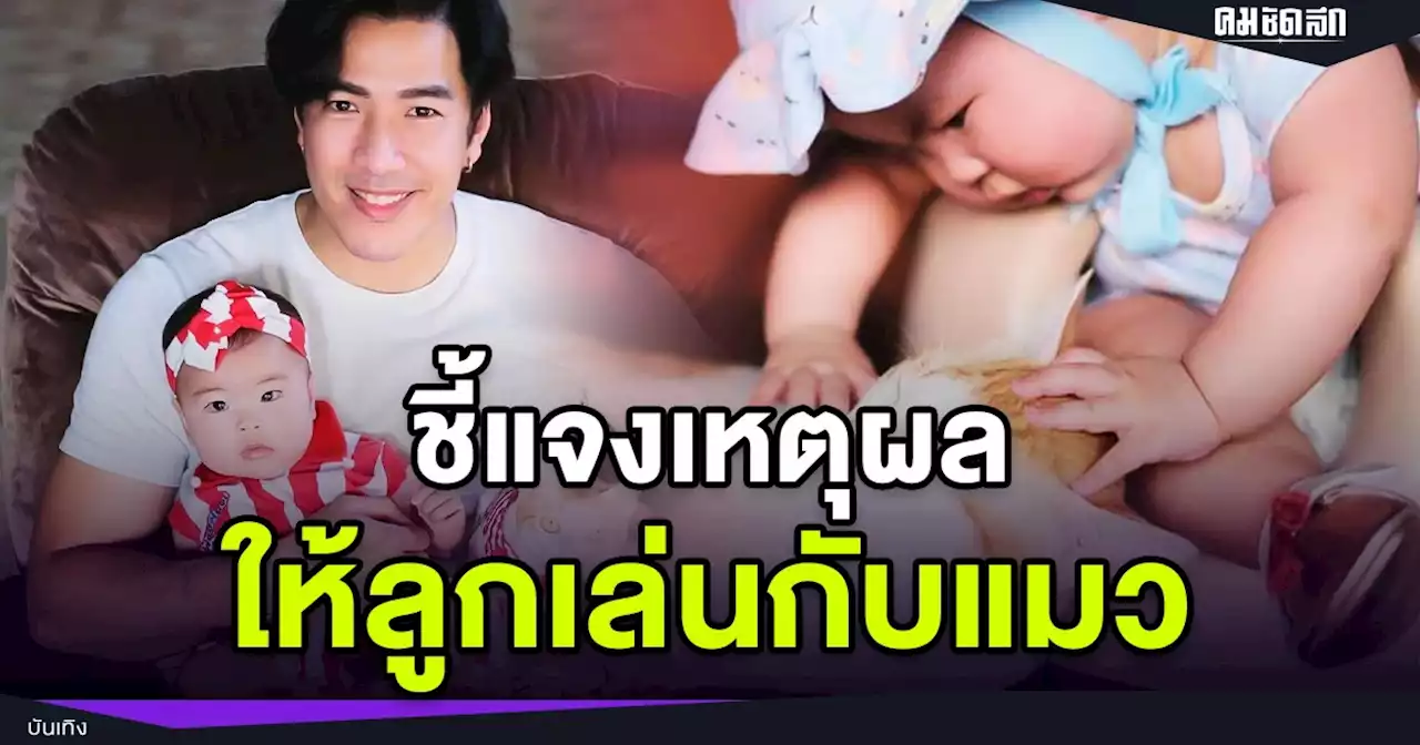เคลียร์ชัด 'โย่ง อาร์มแชร์' ตอบแล้วทำไมถึงยอมให้ 'น้องอบเชย' เล่นกับแมว