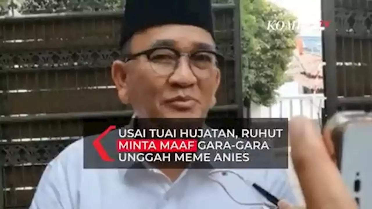 Tuai Hujatan, Ruhut Sitompul Minta Maaf Usai Unggah Meme Anies Baswedan