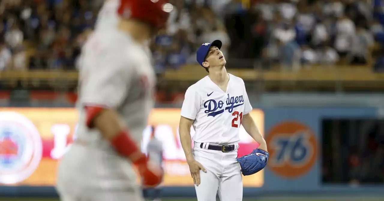 Day of Dodgers misfortune ends with 12-10 loss to Phillies in 10 innings