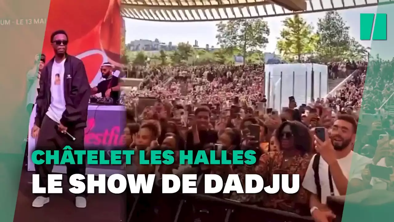 Dadju enflamme Châtelet Les Halles pour la sortie de son nouvel album