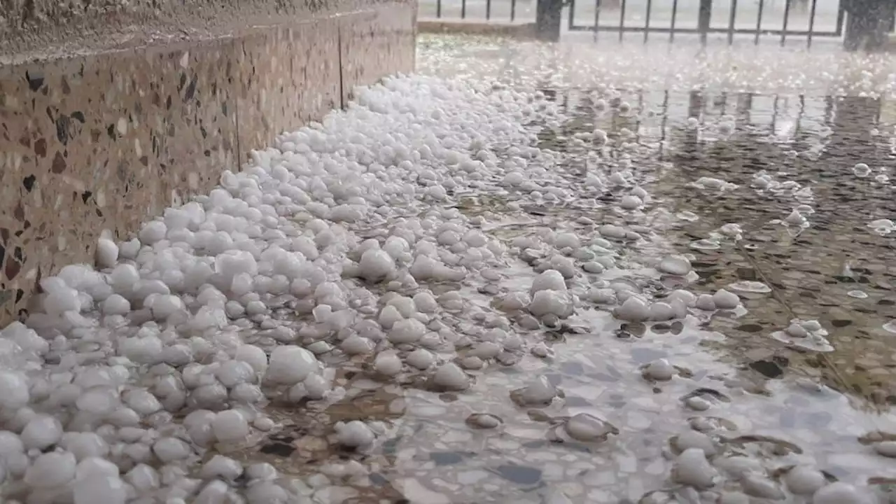 Alerta amarilla por tormentas y granizo para este sábado en dos provincias