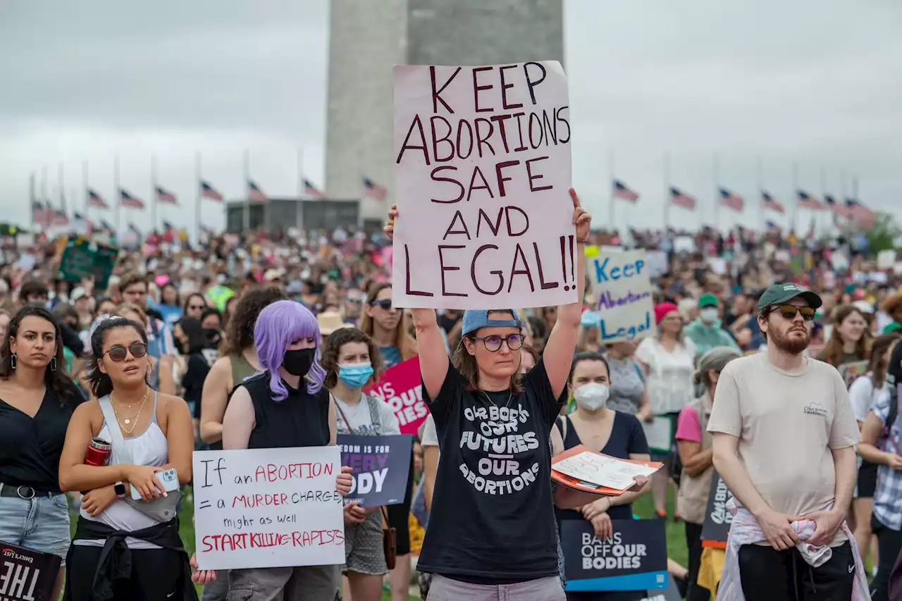 Thousands rally for abortion rights in D.C., cities nationwide