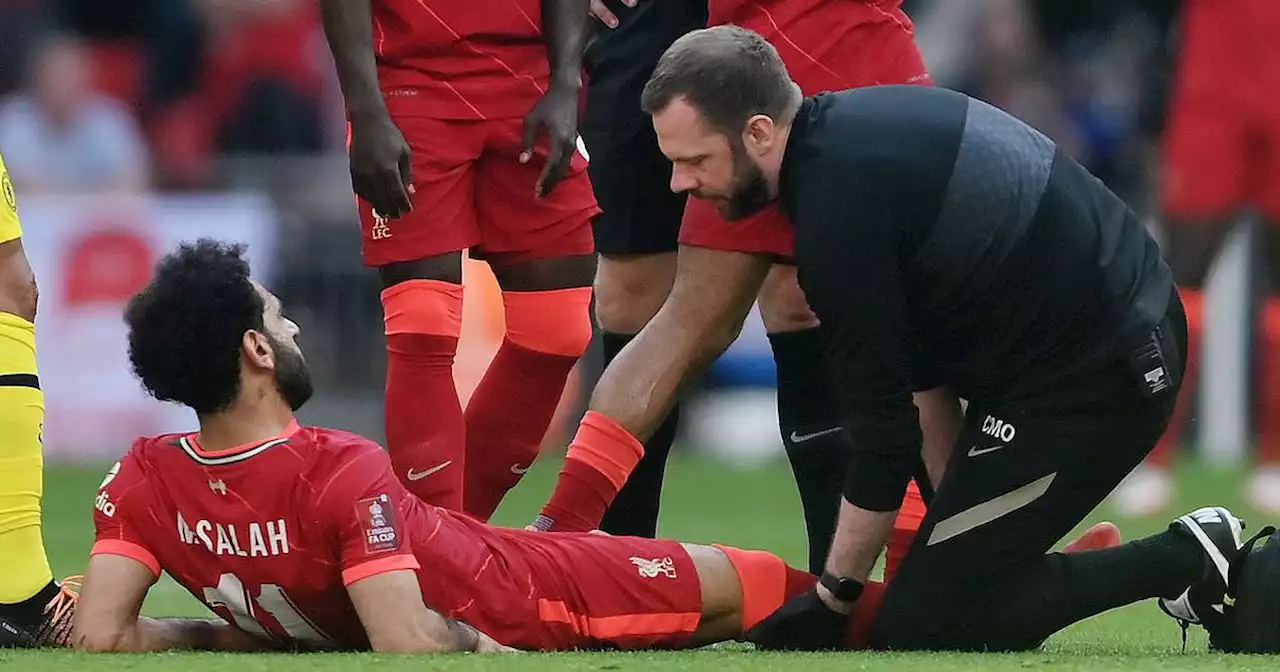 ¡Alerta roja! Se lesionó Salah y peligra su presencia en final de la Champions