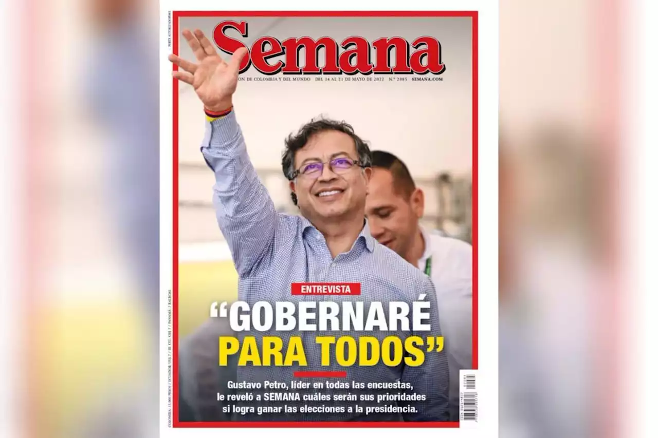 “Gobernaré para todos”: Gustavo Petro se destapa a 15 días de las elecciones