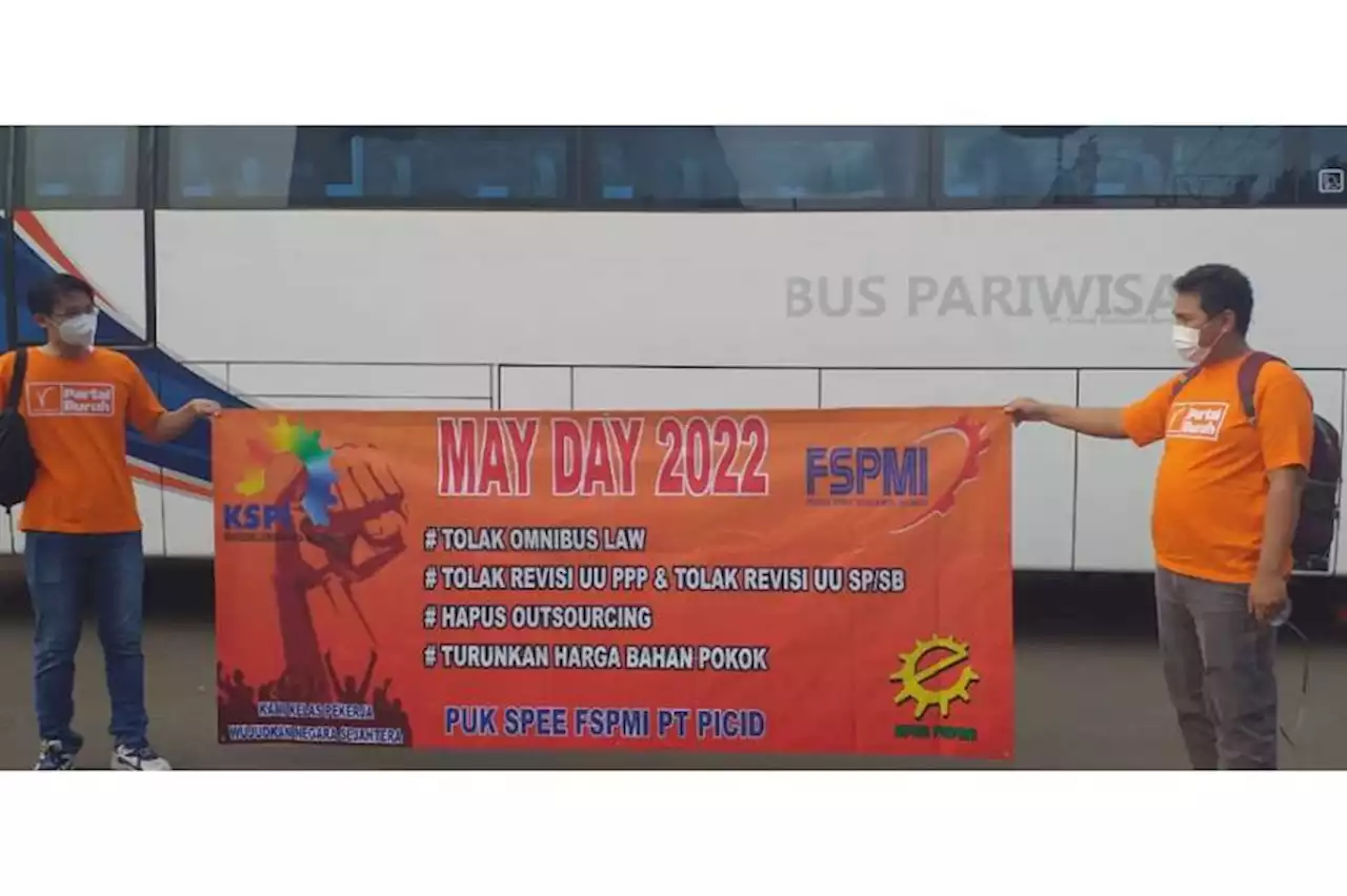 May Day Fiesta 2022, Ratusan Buruh Depok Bakal Serbu Jakartaa