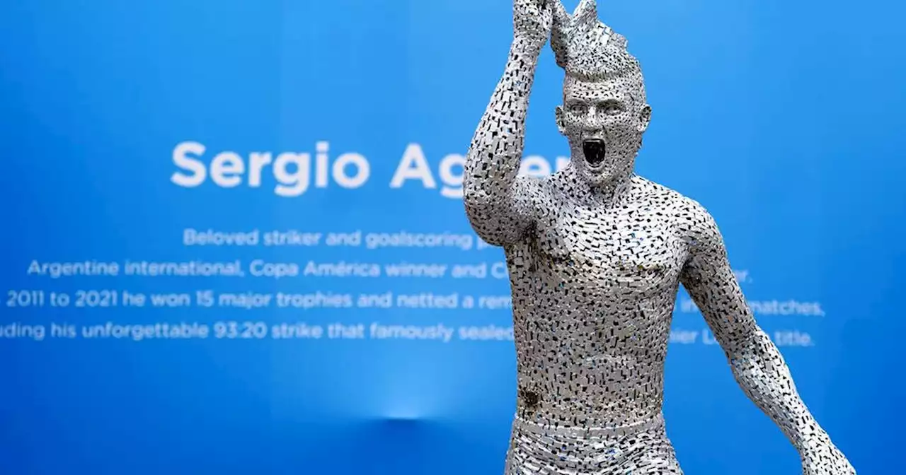 Statue von Sergio Agüero ähnelt Toni Kroos - selbst der Real-Star lacht