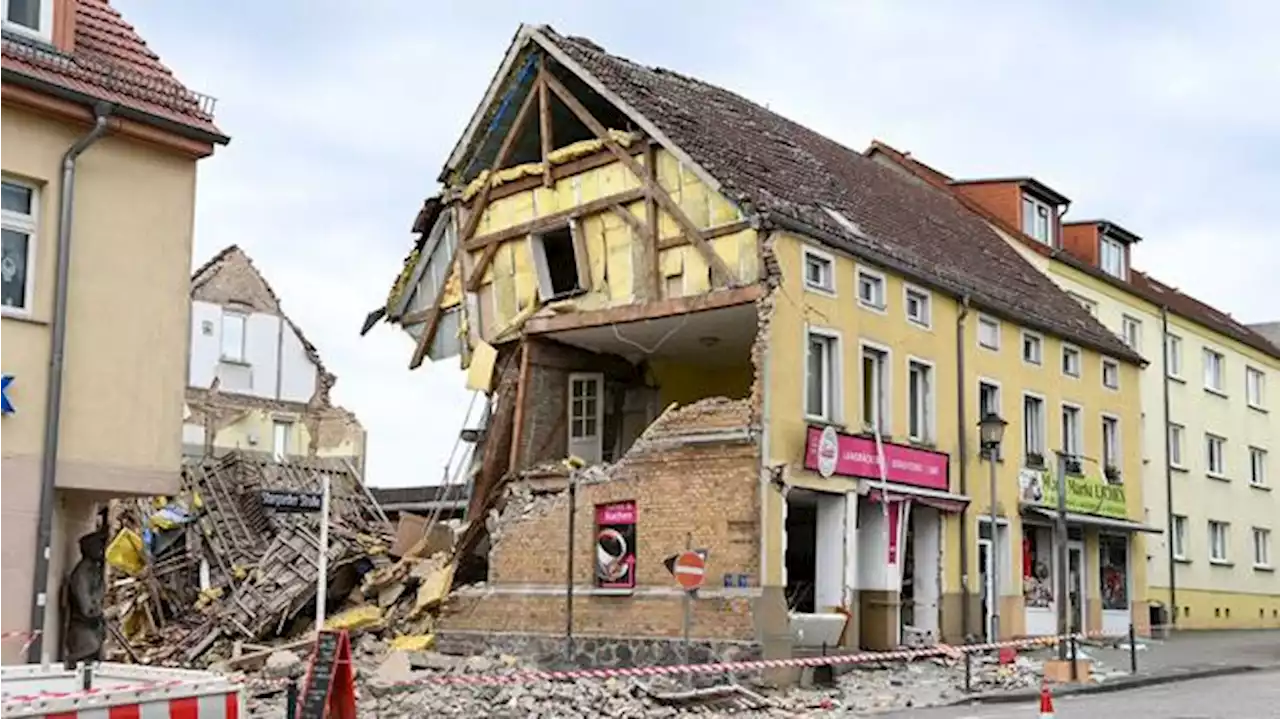 Gasleck nach Bäckerei-Explosion in der Uckermark entdeckt