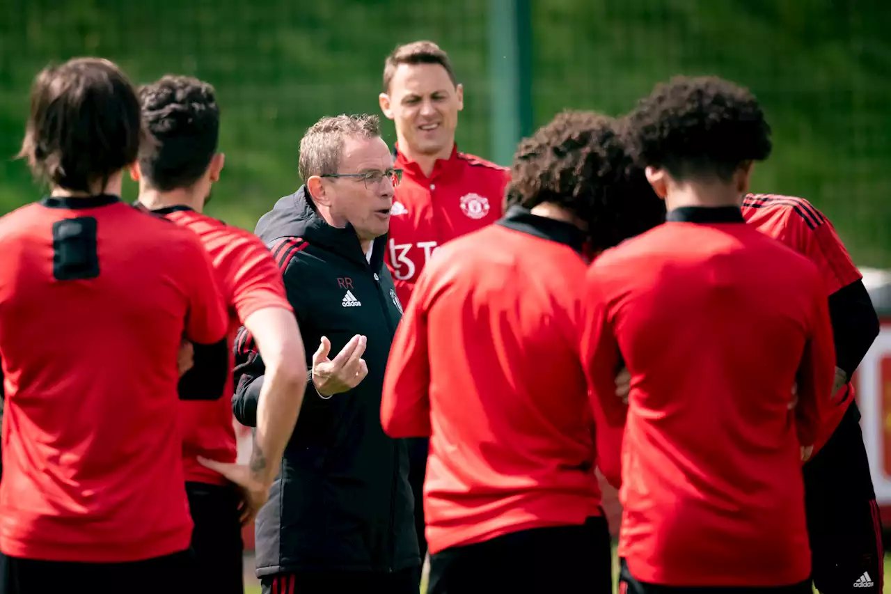 Man United players separated in training fight so bad Rangnick ended the session