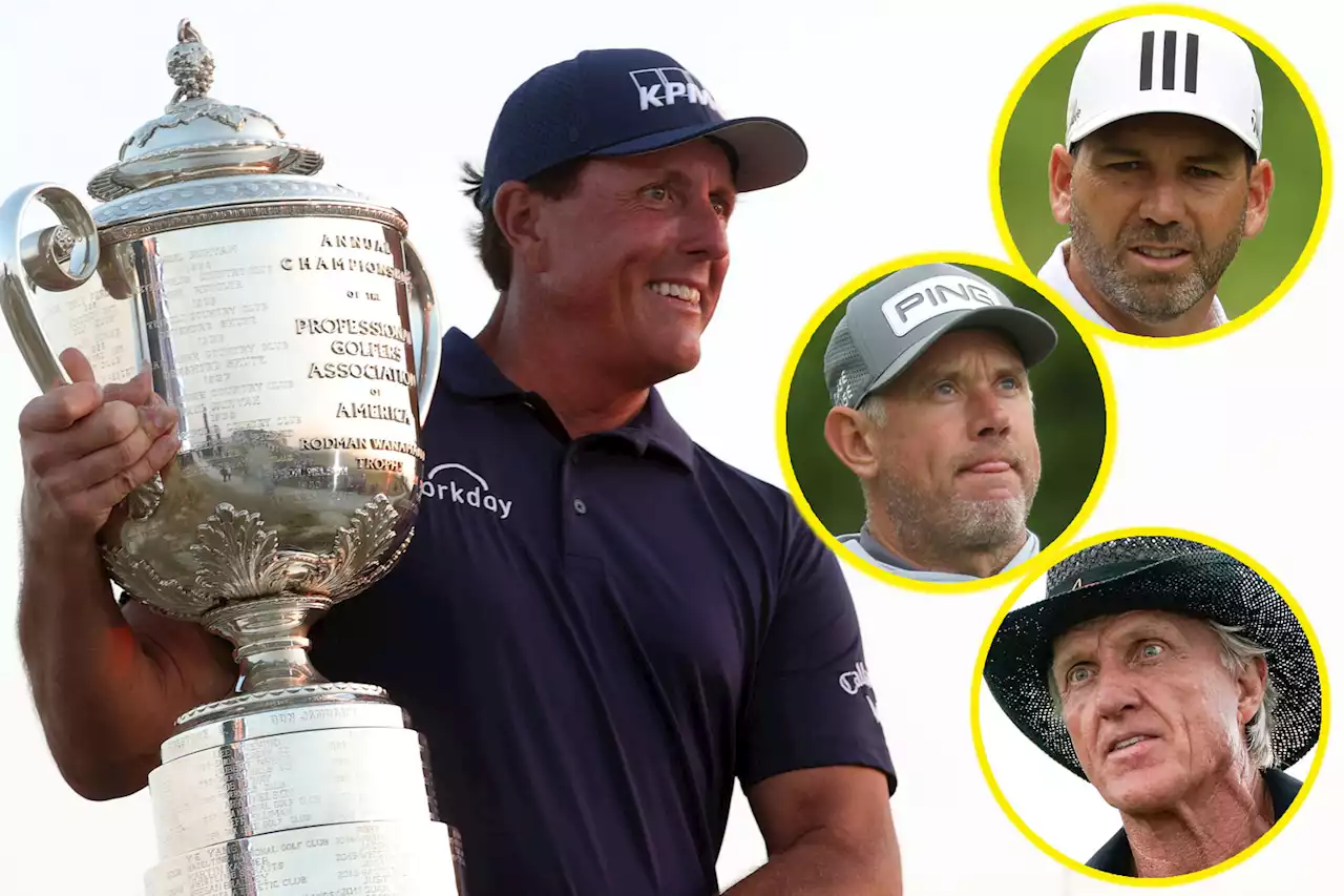 Mickelson symbolises chaotic golf world as Saudi league overshadows PGA Championship