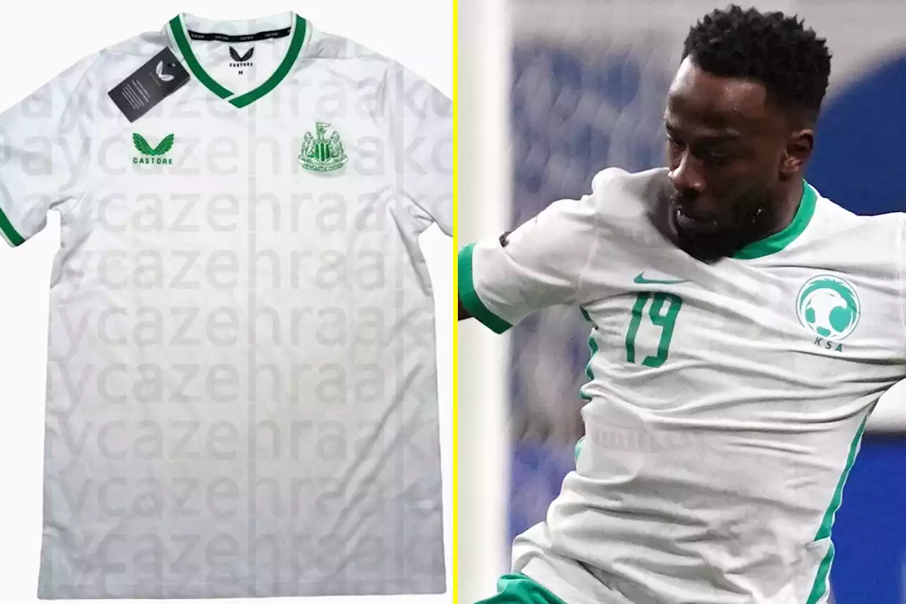 Newcastle set to wear green and white kit to resemble Saudi Arabia national team