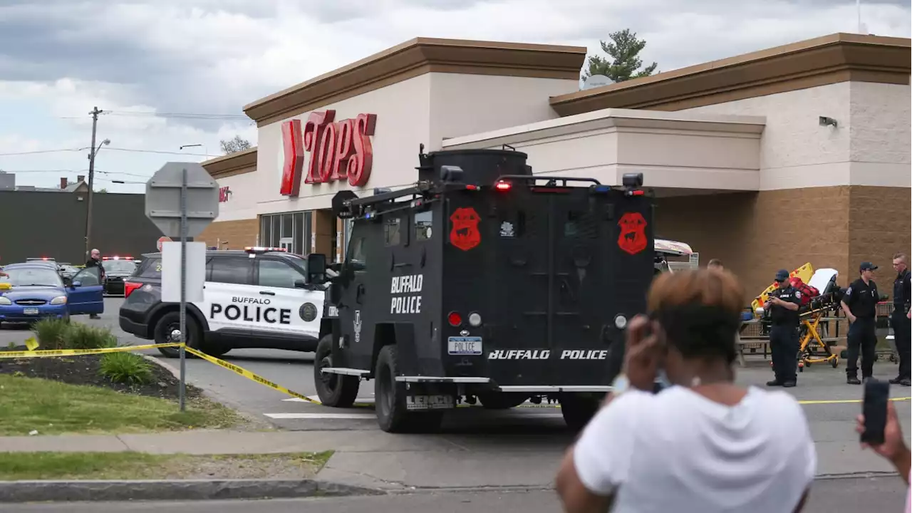 Gunman Shoots Up Buffalo Supermarket, Killing Eight