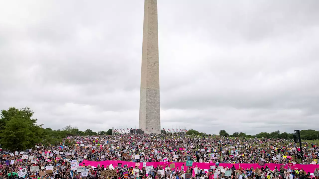 Photos: Abortion rights backers rally across US