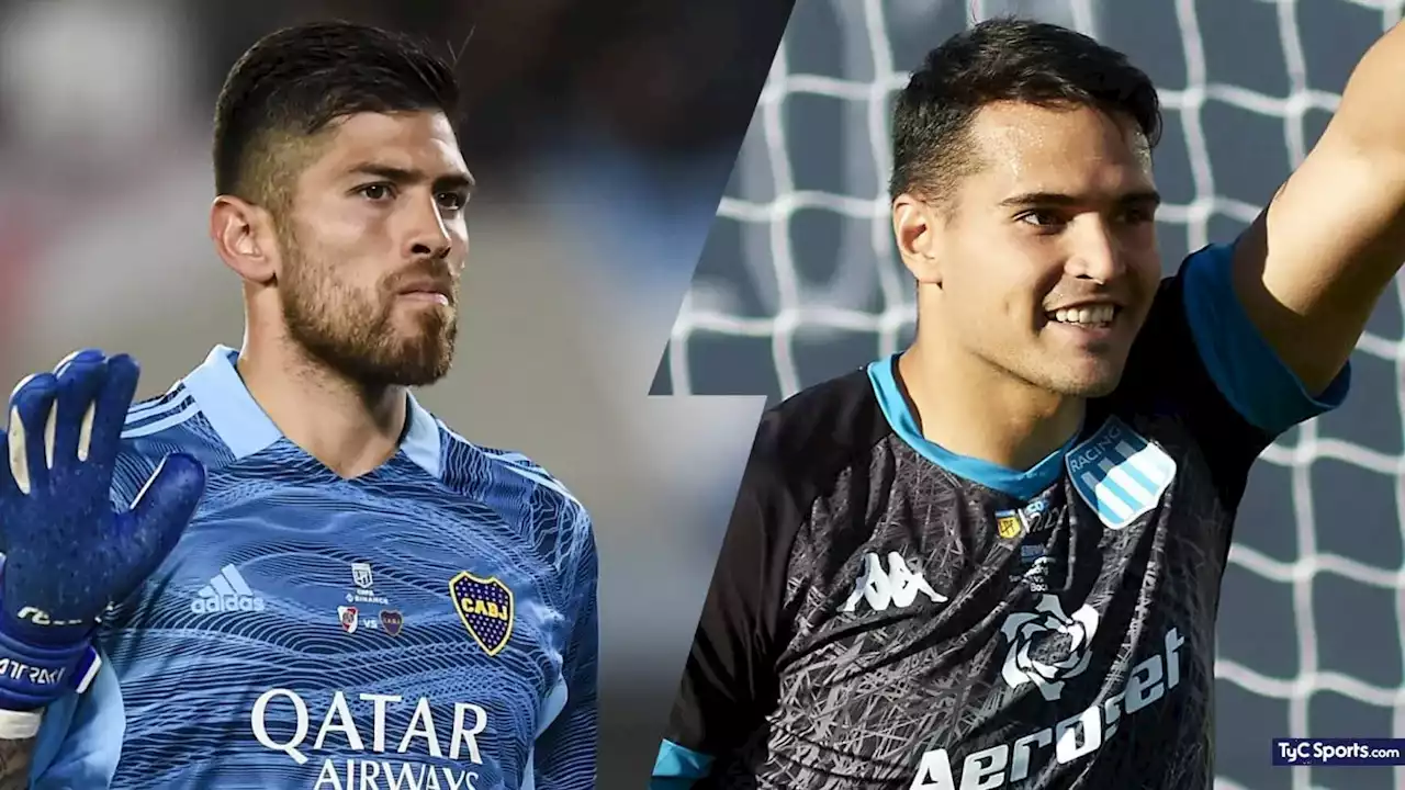 Boca y Racing, confiados si llegan a los penales: cómo les fue a Agustín Rossi y Chila Gómez - TyC Sports