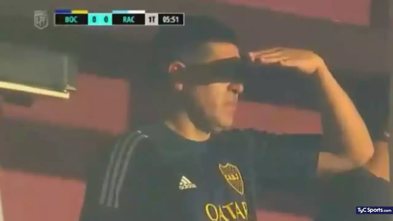 Riquelme acompaña a Boca en la semifinal contra Racing - TyC Sports