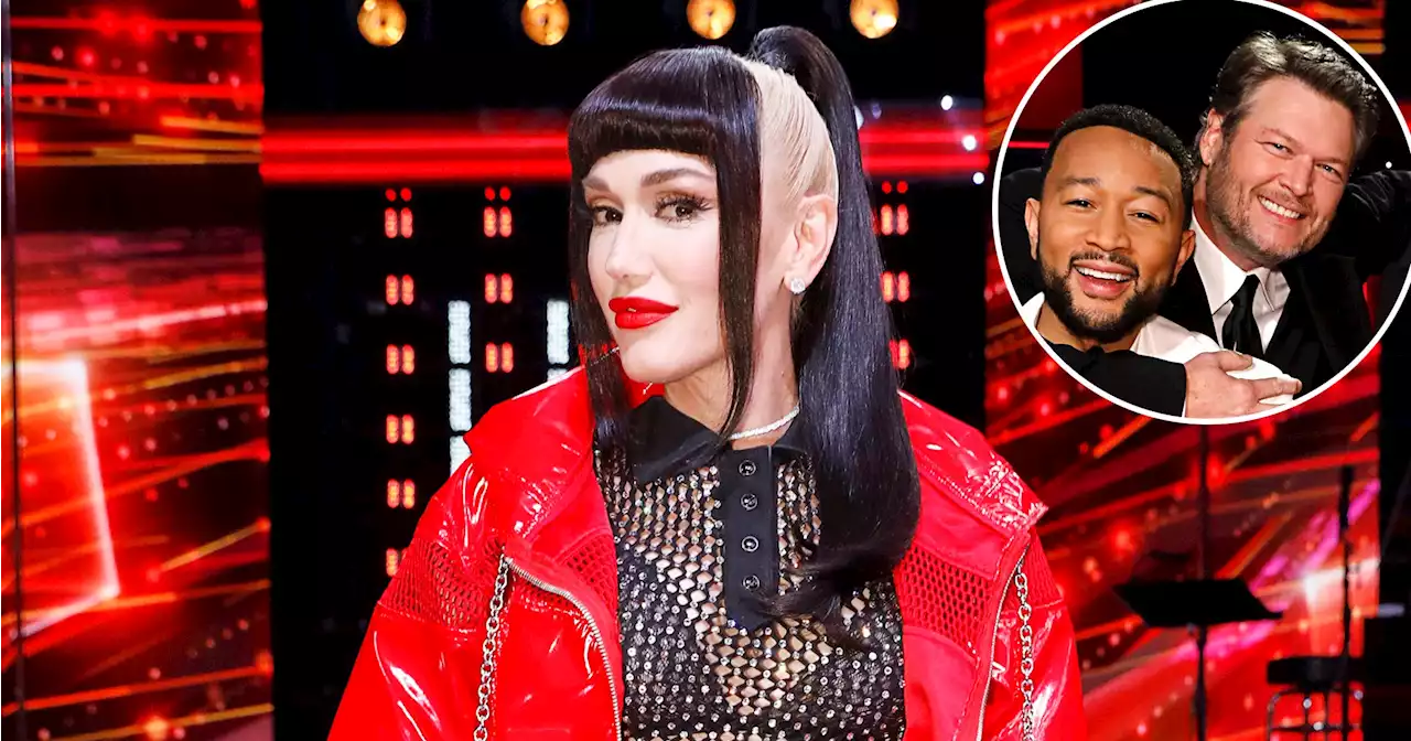 She's Back! Watch Gwen Reveal Her Return to 'The Voice' With Blake and John