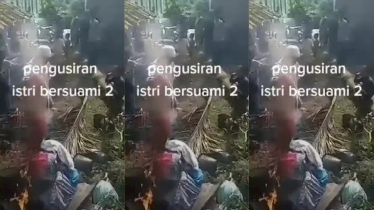 Viral Istri Punya 2 Suami Diusir Warga