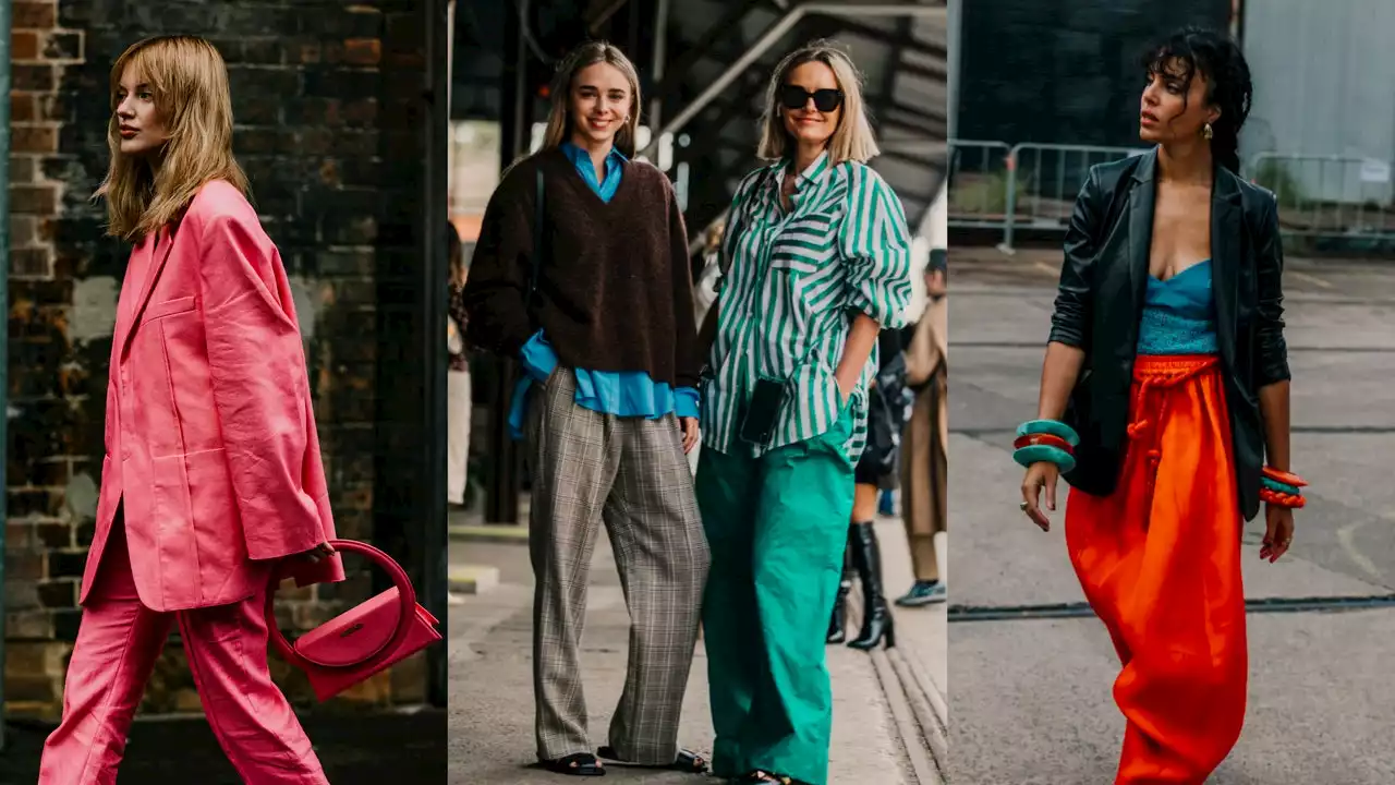 Sydney Street Style Demonstrates How to Style Spring’s Colorful-Trouser Trend