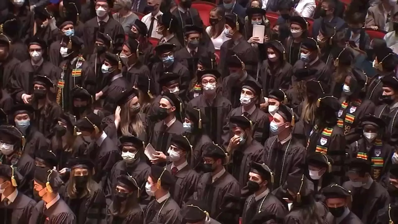 Penn Medical School holds first in person commencement since pandemic