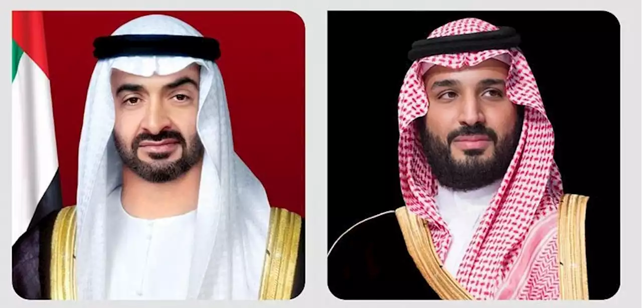 ولي العهد يهنئ في اتصال هاتفي الشيخ محمد بن زايد بمناسبة انتخابه رئيساً لدولة الإمارات