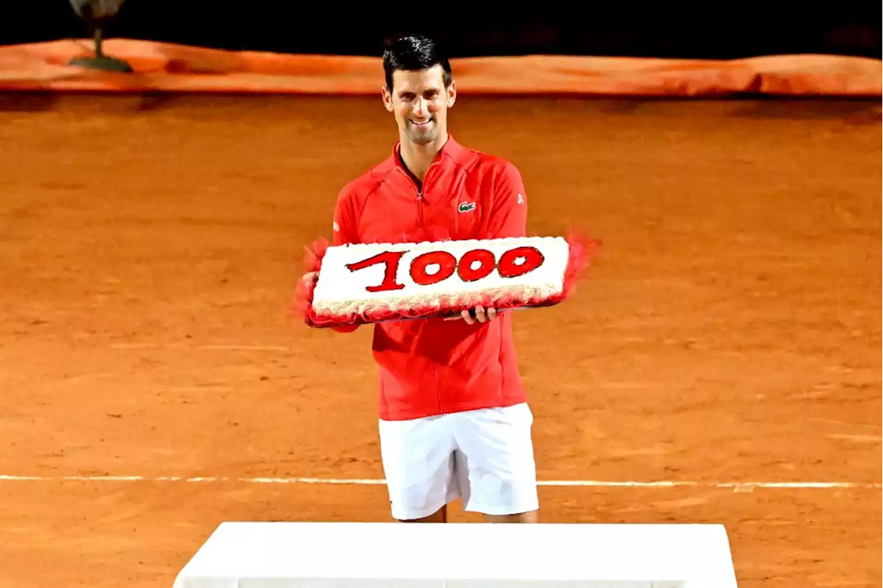 Djokovic llegó a 1.000 victorias y está en la final del Masters de Roma