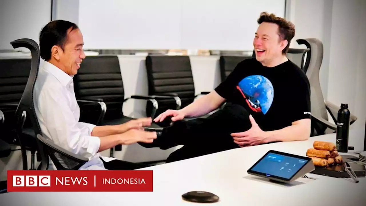 Elon Musk dikunjungi Jokowi, disebut akan 'mencoba beberapa kerja sama dengan Indonesia' - BBC News Indonesia