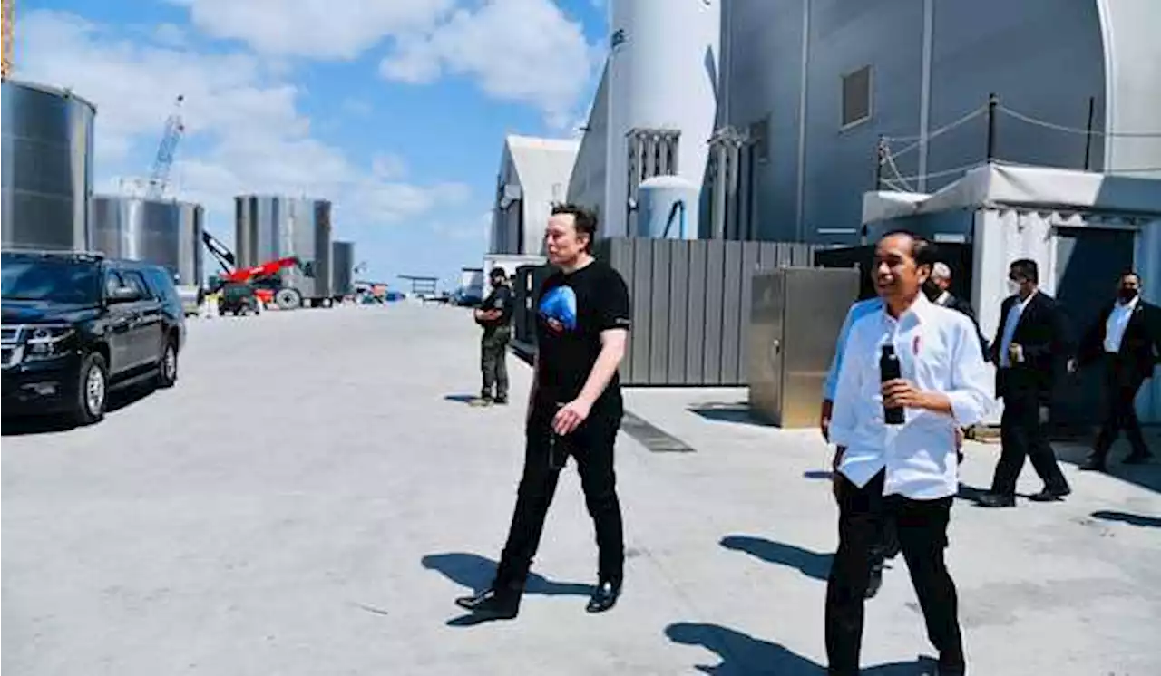 Presiden Jokowi Undang Elon Musk Kunjungi Indonesia