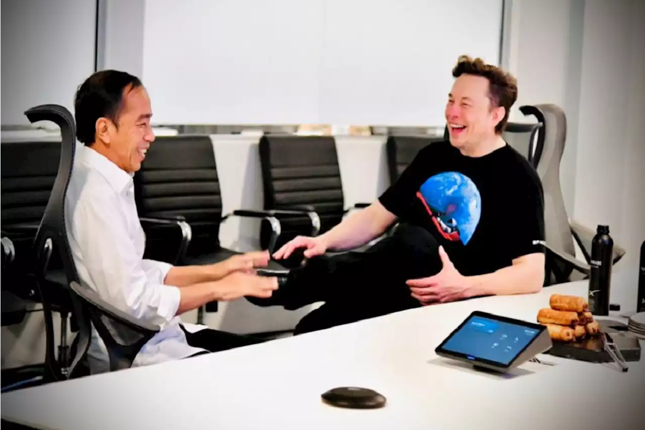 Elon Musk Sambut Presiden Jokowi di Space X, Ini yang Mereka Bahas | Kabar24 - Bisnis.com