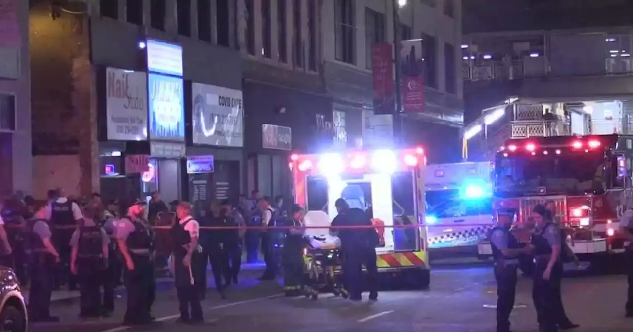 Dozens arrested, 2 officers injured following night of violence in the Loop