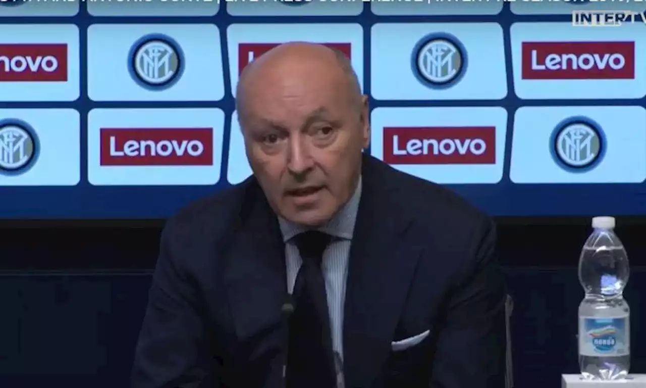 Inter, Marotta: 'Rispettiamo Perisic ma del rinnovo parleremo a fine anno. Scudetto? C'è un lato positivo'