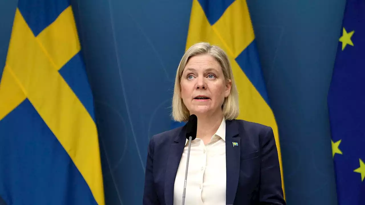 Sweden announces it should 'work toward' an application for NATO membership